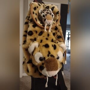 Leopard - Kids Plush Backpack